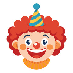  Clown Face Vector  Icon