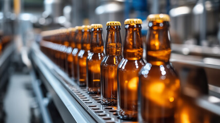 Efficient operations on a busy beer production line in a brewery
