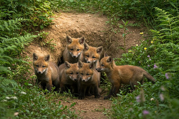 Fototapeta premium wild boar in the forest