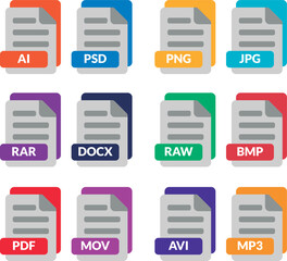 vector file folder icon