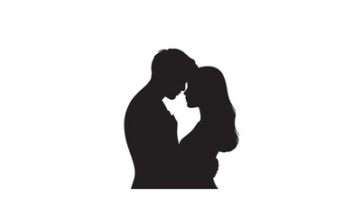 Couple in Love Silhouette