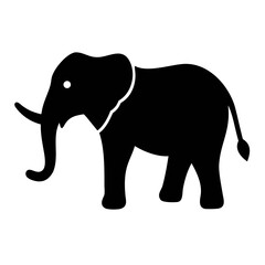 minimalist Elephant vector illustration