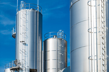 modern industry silo in austria © fottoo