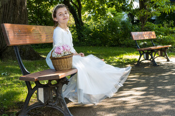 communion de jeune fille