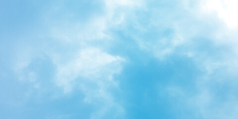 Sunny sky blue light watercolor background. Aquarelle painting brush effect card paper textured canvas cloudy smoke space for text, entertaining card, template. aquamarine color graphics illustration