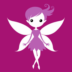 Fototapeta premium Fantasy fairy figures are ideal for symbols and decor prints.