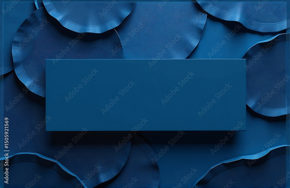 Aufkleber dark blue background abstract patterns bright banner add textured tone