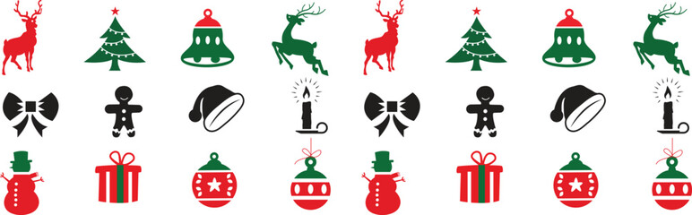 Christmas Icons Set