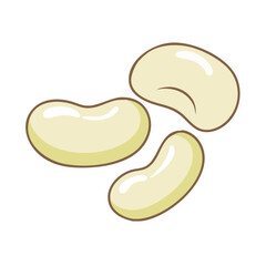 Lima Beens Vector Transparent Background