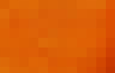 Vibrant Orange Pixelated Background Abstract Geometric Vector Texture with Diagonal Gradient Pattern for Modern Digital Designs