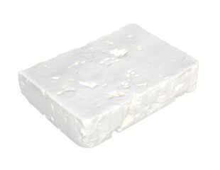 Feta cheese / transparent background
