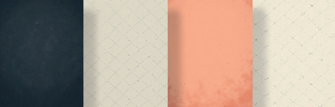 simple design template features basic color palette various textures noise grain mesh customization