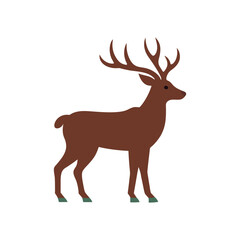 Fototapeta premium elk vector