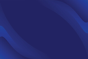 Abstract blue background with smooth waves