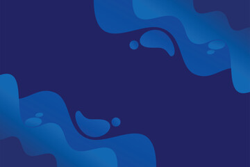 Abstract blue background. Modern simple blue geometric design. Minimal shapes. Suit for booklet, brochure, banner, poster, website, flyer, cover, corporate, backdrop. Vector illustration