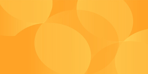 Abstract orange background with circles. Dynamic shapes composition. Eps10 vector