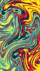 Obraz premium digital art in liquid form, watercolor. background