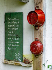 Garten Sprüche