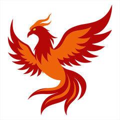 Vector illustration of a fenix