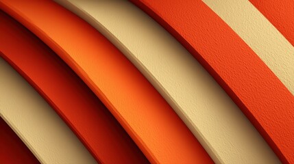 soft overlapping bands creating depth and warm color harmony