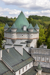 Royal Tower of 16th century Krasiczyn Castle, Krasiczyn, Poland