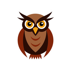 Vector illustration of Owl vector