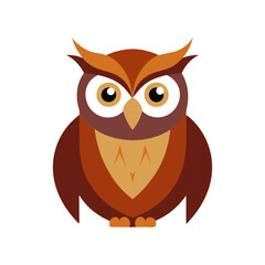 Vector illustration of Owl vector
