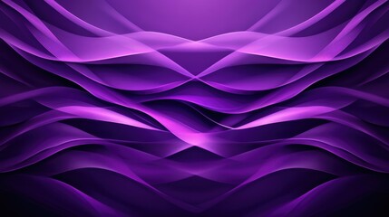 Obraz premium Wavy Purple Abstract Art