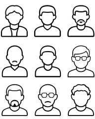 line art icons