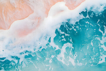 Fototapeta premium Trendy abstract background representing calm and clear water.