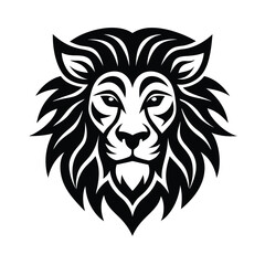lion head tattoo design 