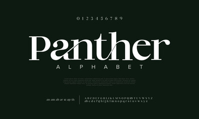Elegant font alphabet logo. Typography Beauty fashion luxury classic letters serif fonts decorative wedding vintage retro logos. vector illustration