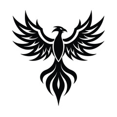 Obraz premium Tribal Phoenix Tattoo Design