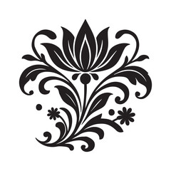 vector floral ornament