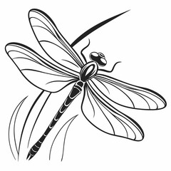 Various insects including mosquito bee wasp and housefly in vector illustration style