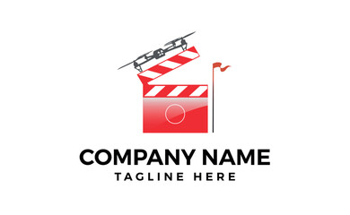 drone media High Tech Logo design, art and illustration.