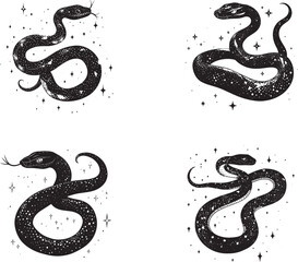 Obraz premium Snake SVG Bundle