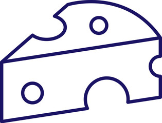 Cheese Related Icon for Web Sites, Books, Cards, Apps
