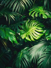 Close-up of green leaves