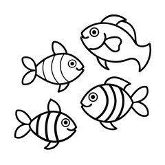 set of fish