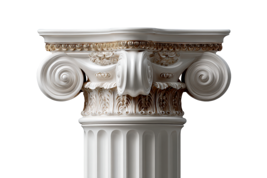 Classic Corinthian column design with intricate details and elegance