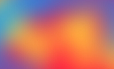 Obraz premium Orange and blue gradient background. Soft blurred abstract. Modern color blend. Smooth transition backdrop. Versatile design element. Ideal for web, presentations, and graphic projects.