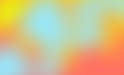 abstract background gradient orange blue blur soft pastel colors for your graphic design, banner or poster