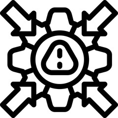 Obraz premium Impact Setting Icon