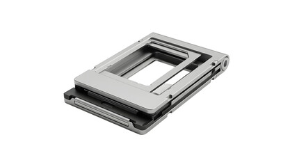 Metal frame device for film scanning