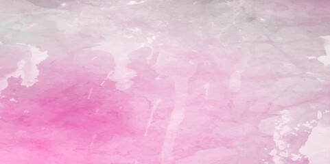 Soft Pink and Gray Watercolor Background with Layered Vintage Texture and Artistic Faded Edges. Deep Pink and Gray Paper Texture with Delicate Watercolor Washes and Authentic Vintage design