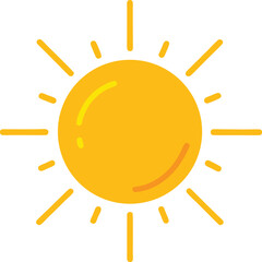 sun vector illustration