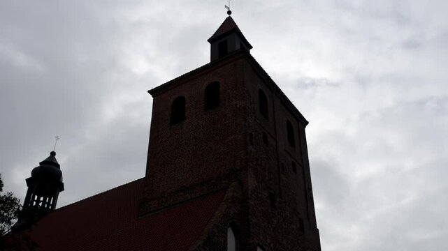 Nicholas collegiate basilica in Grudziadz, Poland
