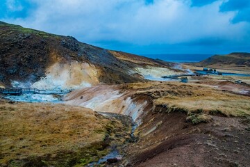Seltún Geothermal Landscape in Iceland