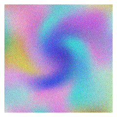 Grainy Holographic Swirl Pastel Gradient Background Texture